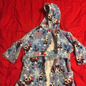 Boys pirate bathrobe
